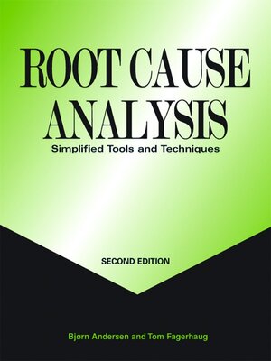 cover image of Root Cause Analysis